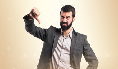 Adam izole arka plan