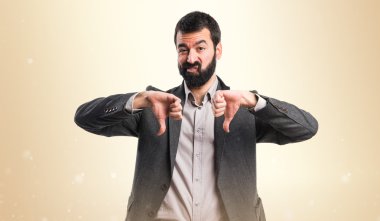 Adam izole arka plan