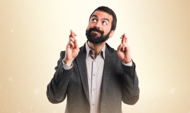 Adam izole arka plan