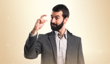 Adam izole arka plan