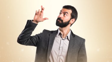 Adam izole arka plan