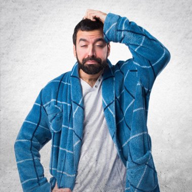 Adam izole arka plan