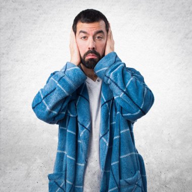 Adam izole arka plan