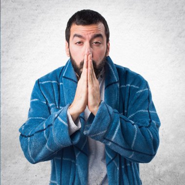 Adam izole arka plan