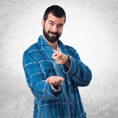 Adam izole arka plan