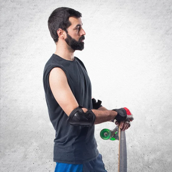 Hombre sobre fondo aislado — Foto de Stock