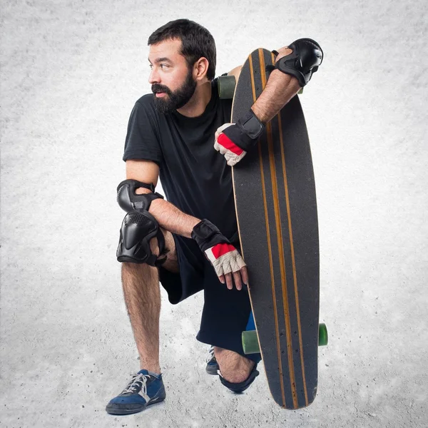 Hombre sobre fondo aislado — Foto de Stock