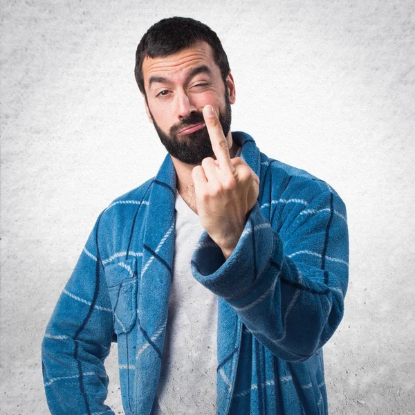 Hombre sobre fondo aislado — Foto de Stock