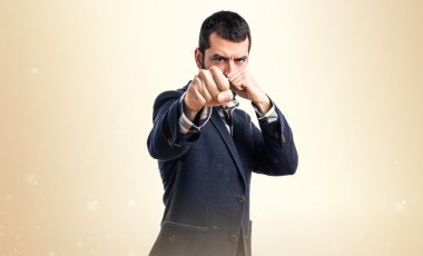 Adam izole arka plan