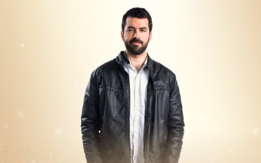 Adam izole arka plan