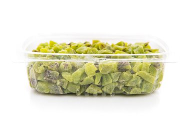 Kuruyemiş izole arka plan üzerinde