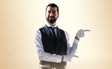 Lüks garson için lateral işaret