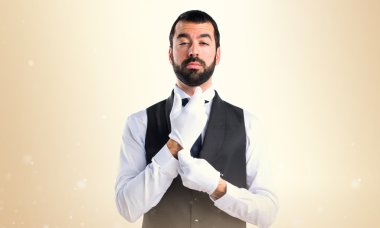 Adam izole arka plan