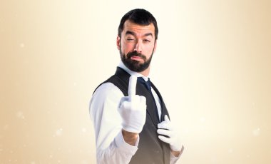 Adam izole arka plan