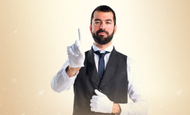 Adam izole arka plan