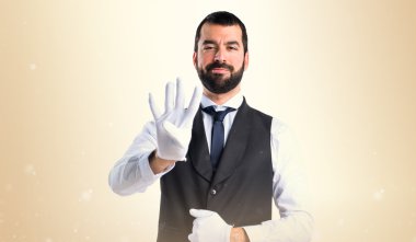 Adam izole arka plan