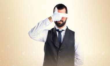 Adam izole arka plan