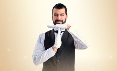 Adam izole arka plan