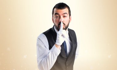 Adam izole arka plan