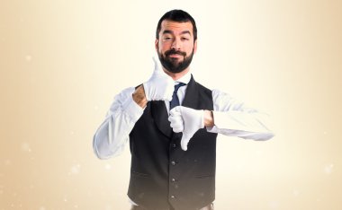 Adam izole arka plan