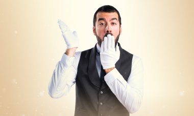 Adam izole arka plan