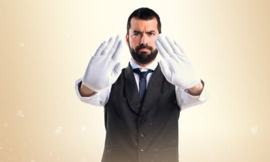 Adam izole arka plan