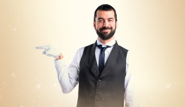 Adam izole arka plan