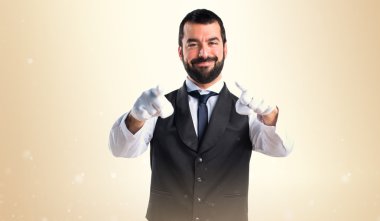 Adam izole arka plan