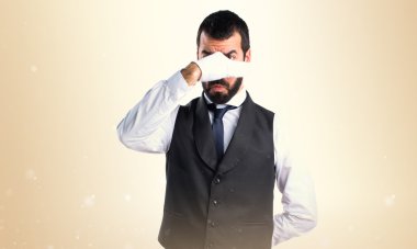 Lüks garson kötü jest kokulu yapma