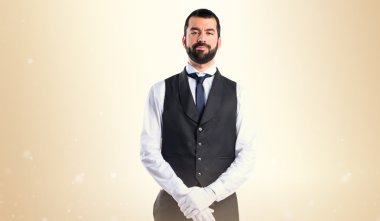 Adam izole arka plan