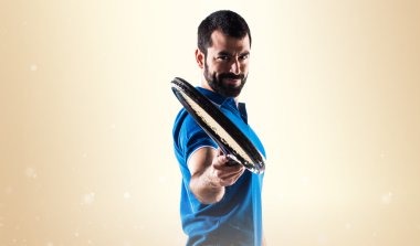 Adam izole arka plan