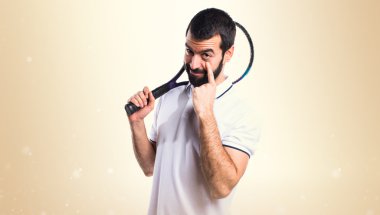 Adam izole arka plan