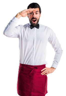 Adam izole arka plan