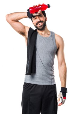 Bir soda içme Sportman 