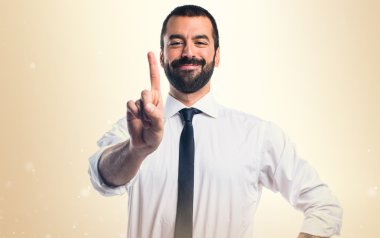 Adam izole arka plan