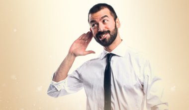 Adam izole arka plan