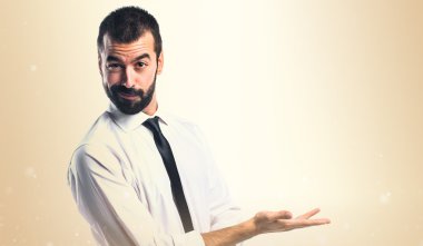 Adam izole arka plan