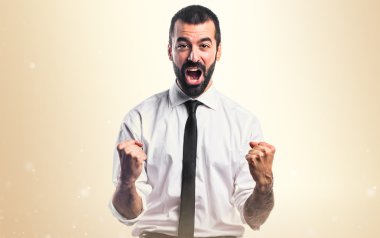 Adam izole arka plan