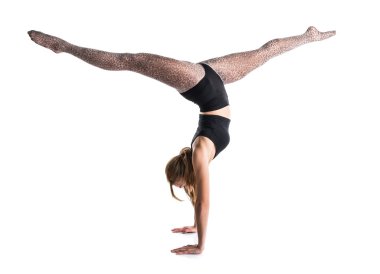 Kadın yüzünden izole arka plan