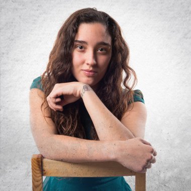 Genç model Studio poz