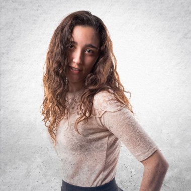 Genç model Studio poz