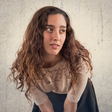 Genç model Studio poz