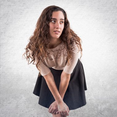 Genç model Studio poz