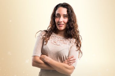 Genç model Studio poz