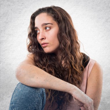 Genç model Studio poz