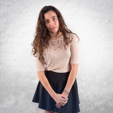 Genç model Studio poz