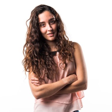 Genç model Studio poz