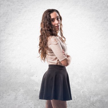 Genç model Studio poz