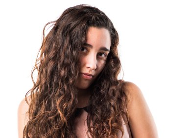 Genç model Studio poz