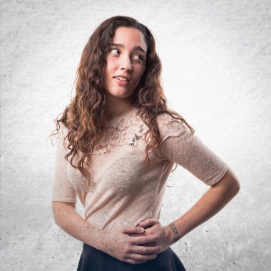 Genç model Studio poz